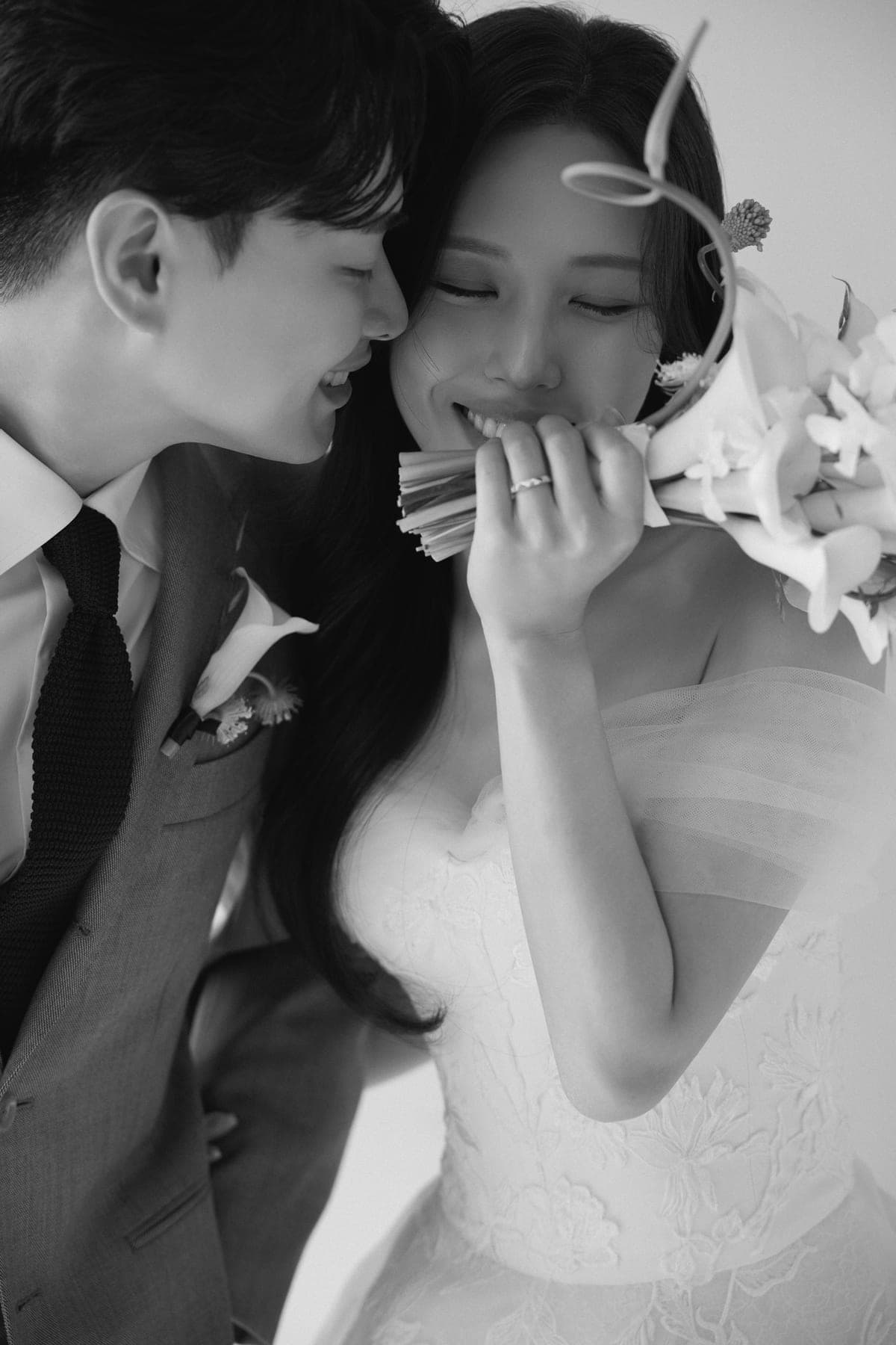 김민기, 문다은 웨딩 사진